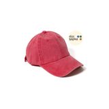 düz şapka studio Düz Şapka | Şeker Pembe Yıkamalı Kep Şapka - Minimalist, Logosuz ve Yazısız