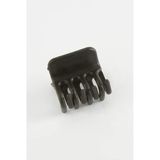 Düz Siyah Renkli Mandal Toka 4 cm