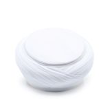 Düz Tepe Sarık - Beyaz Kumaş - Beyaz Takke - Çapraz Sarım - Düz Tepe - 7 Metre (59 Cm) | Başınızda düzen, gönlünüzde huzur.