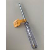 Düz Uç Elektrik Kontrol Kalemi, 18.5 Cm, 1 Adet - Antrasit