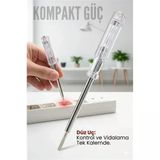 Düz Uçlu Elektrik Kontrol Kalemi Faz Test Cihazı Voltaj Kontrol Anahtarı 716134