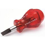 Düz Uçlu Topaç Topuz Tornavida 5,5X40 Mm, Dayanıklı ve Kullanışlı Araç - Ahşap