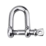 Düz Zincir Kilidi, 6 mm, 2 Adet, Metal Bağlantı Elemanı