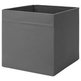Düzenleyici Kutu Ikea Ev Düzeni Düzenleme Saklama Kutusu Gri Renk 33x38x33 Cm
