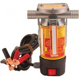 DÜZEY 12 VOLT 1'' HORTUM ÇIKIŞLI DIŞTAN ÇEKME MAZOT AKTARMA(SIVI TRANSFER) POMPASI(SU,SÜT,ZEYTİNYAĞ) - 1'' Boy-12V