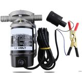 DÜZEY 12 VOLT 200 W Güçlü Mazot Aktarma Pompası 3/4'' Hortum Çıkışlı Sıvı Transferi İçin