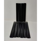 Düzey Mapibind Plastik Spiral 38 mm Siyah 50'li Paket