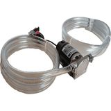 Düzey Pompa 12 Volt 3/4'' Sıvı Aktarma Pompası(Su,süt,yağ) & 5 Metre Hortumlu Set