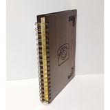 Düzey Telefon Fihristi Spiralli Ahşap Kapak Yaldızlı 18 x 25 cm