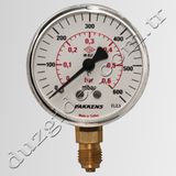 Düzgider 0-600 mbar 63 Manometre Diyaframlı Tip