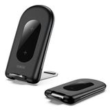 Duzzona W2 Katlanır Standlı 15W Hızlı Şarj Wireless Kablosuz Şarj Cihazı-(5775)