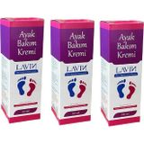 DVD Lokman Aktar Ayak Bakım Kremi/ Foot Mainterance Cream 100 ml, 3 Adet DVD Lokman Aktar