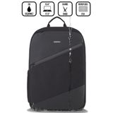 D'VERS 17.3-15.6 Inç Uyumlu 5 Bölmeli Korumalı Su Itici Kumaş Ve Fermuar Özellikli Laptop Sırt Çantası