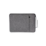D'VERS Gri Unisex 13-14-15.6 Inç Uyumlu Macbook Kılıf Notebook Laptop Çantası