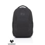 D'VERS Siyah Çift Bölmeli 15.6-16.1-16.9 Inç Uyumlu Su Geçirmez Laptop Notebook Sırt Çantası