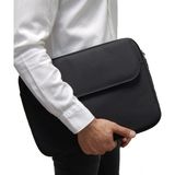 D'vers Unisex 13-14-15.6 Inç Uyumlu Macbook Kılıf Notebook Laptop Çantası - 14 - 14,9 inç - Siyah