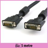 DVI TO DVI (24+1) KABLO 5 METRE DVI MONİTÖR KABLOSU