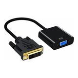 Dvi To Vga Aktif Dönüştürücü Kablo (Dvi-D Erkek - Vga) DVI VGA