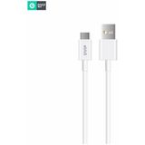 Dvip L34 1 mt 6A 120W USB-A to Type-C Data ve Hızlı Şarj Kablosu
