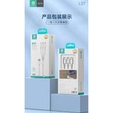 Dvip L37 3 in 1 Lightning Type-C Micro Çıkışlı Hızlı Data ve Şarj Kablosu