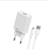 dvip N13 2.4A UsbA to Lightning Kablolu Hızlı Şarj Aleti Set