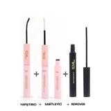 Dvl ULTRA GÜÇLÜ KİRPİK YAPIŞTIRICI & SABİTLEYİCİ & REMOVER - 3LÜ KİRPİK YAPIŞTIRICI SETİ