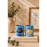 DVOYAGE Cool Dad Cool Mom 2’li Porselen Kupa Seti 300 ml – Anne Baba Hediye