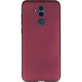 DVR Huawei Mate 20 Lite Silikon Kılıf Premir (Mor) + Cam Ekran Koruyucu