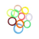 dvrktasarım Divrak3d Filament Pla 1.75mm Pla 10 Renk X 10 Metre 3 Boyutlu Kalem Flamenti
