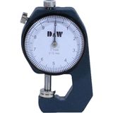 D&W 4kkcts Kalınlık Komparatörü Kumpas Cep Saat Tipi 0.1mm-10 mm
