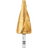 DWA1789IR 7/8-Inch-1-1/8-Inch Impact Ready Kademeli Matkap Ucu, Titanyum Nitrür Kaplamalı, Darbeli Sürücü Için - standart