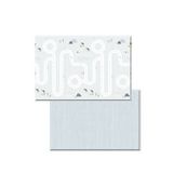 Dwinguler Nordic Road Mavi Çift Taraflı Bebek Oyun Matı 210 X 140 Cm - Gri
