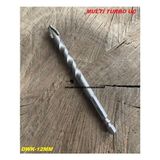 Dwk Pro 12MM Kademeli Multi Uç Metal Delme Ucu Ahşap Sac Mermer Delme Ucu - 12*130MM - Gri