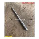 Dwk Pro 6mm Kademeli Multi Uç Metal Delme Ucu Ahşap Sac Mermer Delme Ucu - 6*100MM - Gri
