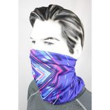 Dwoy Boyun Bandana Bere Açık Yeşil DESENLI8682520420019 - Standart - Koyu Mavi