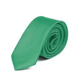 DWOY Mat Saten 6 cm Klasik Erkek Kravat (Yeşil)