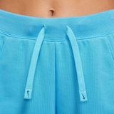 DX0042 416 Nike Pro Dri-Fit Get-Fit French Terry Aop Training Kadın Eşofman Altı - Mavi