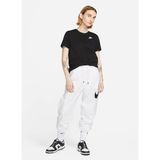 DX7902 010 W NSW TEE CLUB Siyah Kadın Bisiklet Yaka T Shirt