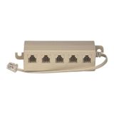 Dy-1722 Telefon Kutusu Rj11 1 Erkek 5 Dişi
