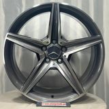 DY 5*112*19*8.0*9.0 ET43-49 ÖN ARKA CH66.6 DY1719 GUN METAL DİAMOND W205 JANT