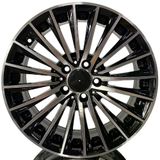 Dy-987 7.5X17 5X112 Et45 66.6 Black Diamond Jant
