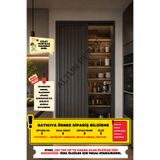 D&Y GAUDERY PLİSE AKORDİYON SÜRME KAPI – ÖLÇÜYE ÖZEL ÜRETİM (MAX 100x190 cm) ANTRASİT