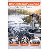 Dybox 2L Yüksek Basınçlı Profesyonel Şarjlı Köpük Makinası Oto Yıkama Pompası Köpük Püskürtücü