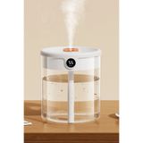 Dybox Ezere Salon Ve Yatak Odası Için Sessiz Ultrasonik Hava Nemlendirici Buhar Makinası - 360° 2l