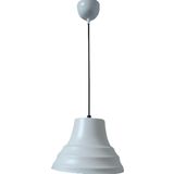 Dylight DY1163 Retro Metal Dekoratif Beyaz İçi Beyaz Kafe Mutfak Aydınlatma 27 cm Sarkıt Avize