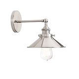 Dylight Retro İnox Modern Dekoratif Mafsallı Duvar Aplik inox dy00162