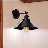 Dylight Retro Metal Dekoratif Mafsallı Akrobatik Siyah Duvar Aplik Siyah dy00152