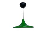 Dylight Retro Metal Dekoratif Rustik Yeşil Tekli 27 cm Sarkıt Avize