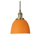 Dylight Retro Metal Dekoratif Turuncu Tekli Kafe Mutfak Aydınlatma Avize