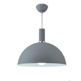 Dylight Retro Metal Gri Dekoratif Rustik Kafe Mutfak Sarkıt Avize Çap 30 Cm